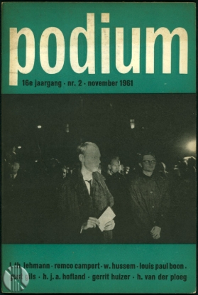 Afbeeldingen van Podium. Jg. 16, nr. 2