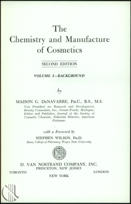 Afbeeldingen van The Chemistry and Manufacture of Cosmetics
