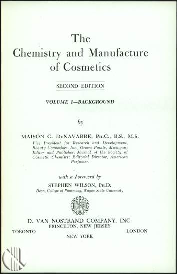Afbeeldingen van The Chemistry and Manufacture of Cosmetics