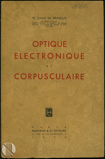 Afbeeldingen van Optique Electronique Et Corpusculaire