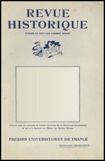 Afbeeldingen van Revue Historique. Année 77, T. CCIX