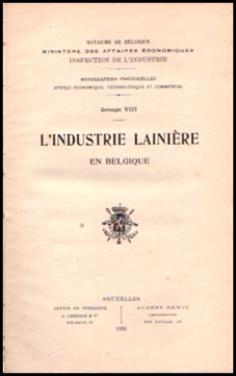 Afbeeldingen van L'Industrie Lainière En Belgique
