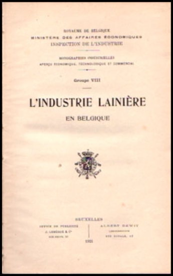 Afbeeldingen van L'Industrie Lainière En Belgique