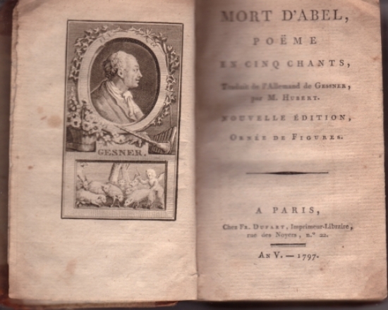 Afbeeldingen van Mort D'Abel , Poëme En Cinq Chants