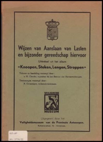 Afbeeldingen van Wijzen van Aanslaan van Lasten en bijzonder gereedschap hiervoor 