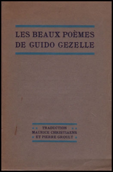 Afbeeldingen van Les Beaux Poèmes De Guido Gezelle