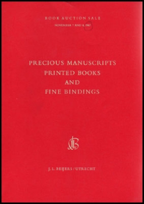 Afbeeldingen van Precious manuscripts, printed books and fine bindings