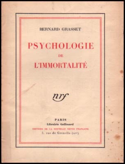 Afbeeldingen van Psychologie De L'Immortalité