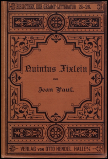 Afbeeldingen van Leben des Quintus Fixlein