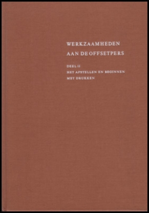 Afbeeldingen van Werkzaamheden aan de offsetpers 