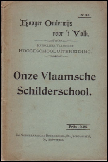 Afbeeldingen van Onze Vlaamsche Schilderschool