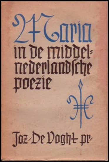 Afbeeldingen van Maria In  De Middelnederlandsche Poëzie