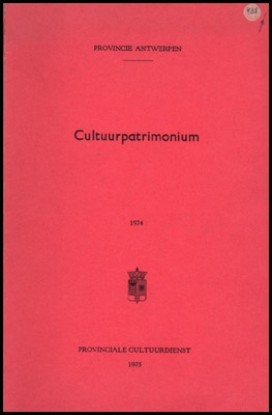 Afbeeldingen van Cultuurpatrimonium 1974
