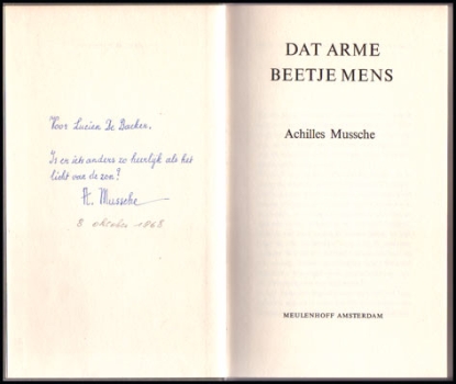 Afbeeldingen van Dat Arme Beetje Mens