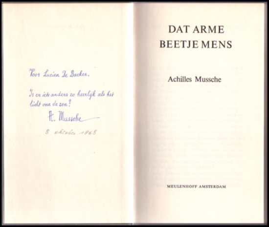 Afbeeldingen van Dat Arme Beetje Mens