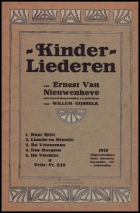 Afbeeldingen van Vijf Kinderliederen