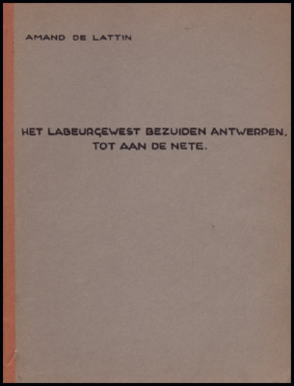 Afbeeldingen van Het Labeurgewest Bezuiden Antwerpen Tot Aan De Nete