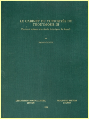 Afbeeldingen van Le cabinet de curiosités de Thoutmosis III