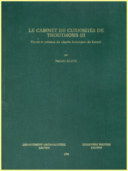 Afbeeldingen van Le cabinet de curiosités de Thoutmosis III