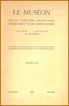 Afbeeldingen van Le Muséon LXVIII, 3-4