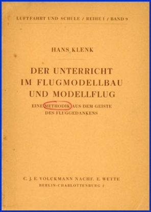 Afbeeldingen van Der unterricht im flugmodellbau und modellflug