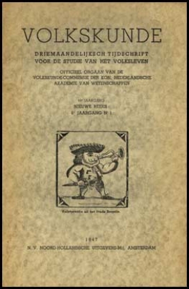 Afbeeldingen van Volkskunde. Jg 48, nr 1.