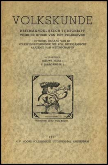 Afbeeldingen van Volkskunde. Jg 48, nr 1.