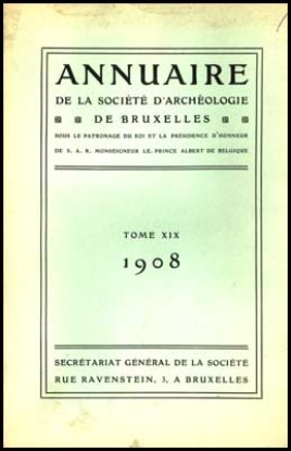 Afbeeldingen van Annuaire de la societé royale de archeologie de Bruxelles, tome XIX