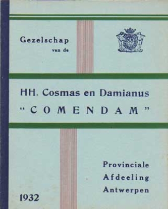 Afbeeldingen van Gezelschap van de HH. Cosmas en Damianus "Comendam"