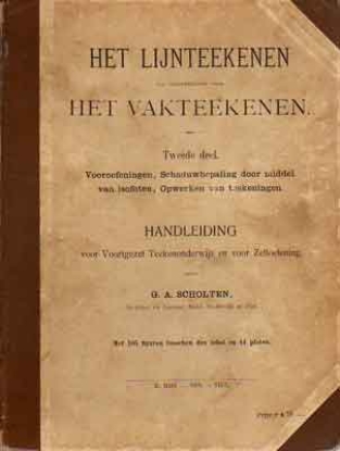 Afbeeldingen van Het lijnteekenen als voorbereiding voor het vakteekenen