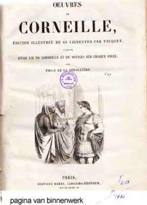 Afbeeldingen van Œuvres de Corneille