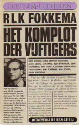 Afbeeldingen van Het komplot der vijftigers. Een literair-historische documentaire