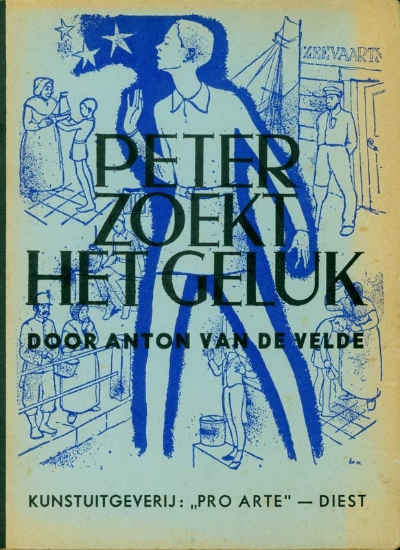 Afbeeldingen van Peter zoekt het geluk. Illu. Broeder Max
