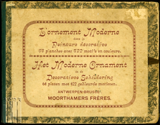 Afbeeldingen van Die Grotesklinie und ihre Spiegelvariation im Modernen Ornament und in der Dekorationsmalerei