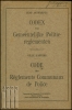 Afbeeldingen van Stad Antwerpen. Codex van Gemeentelijk Politiereglement - Ville d`Anvers. Code des Règlements Communaux de Police