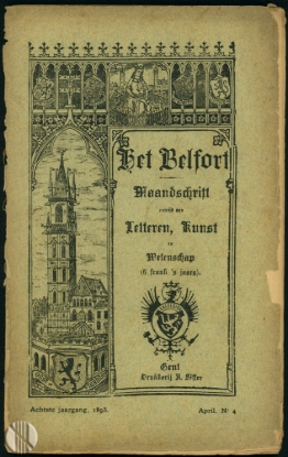 Afbeeldingen van Het Belfort. Jg.8 - nr.4