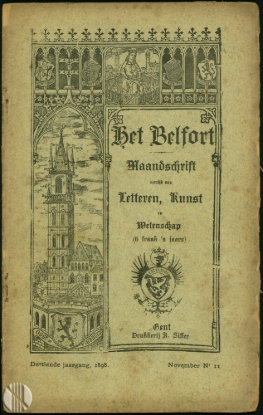 Afbeeldingen van Het Belfort. Jg.13 - nr.11