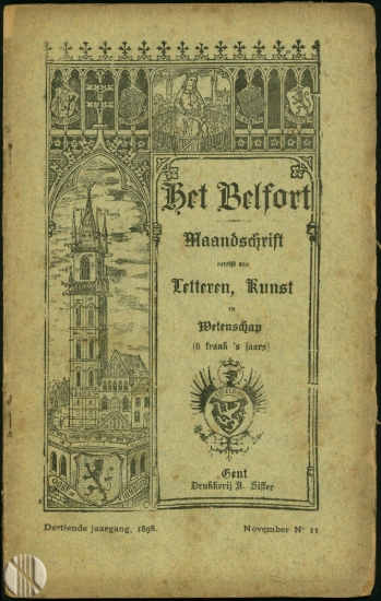 Afbeeldingen van Het Belfort. Jg.13 - nr.11
