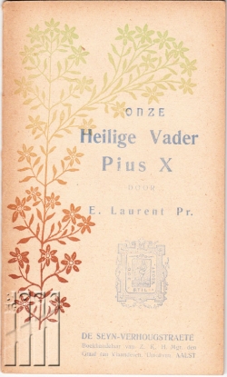 Afbeeldingen van Onze Heilige Vader Pius X