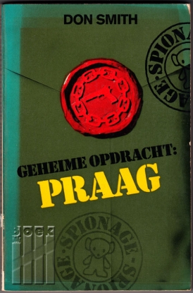 Afbeeldingen van Geheime opdracht: Praag. Een Phil Sherman-avontuur. Omslag Dick Bruna