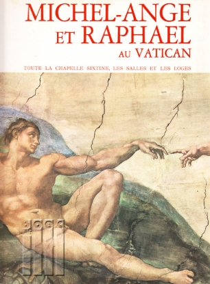 Afbeeldingen van Michel-Ange et Raphael avec Botticelli-Perugino Signorelli-Ghirlandaio et Rosselli au Vatican - toute la chapelle sixtine, les salles et las loges