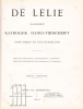 Afbeeldingen van De Lelie, maandelijks Katholiek dames-tijdschrift voor Noord- en Zuid-Nederland. 3de jaargang