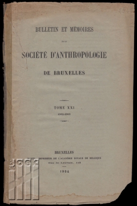 Afbeeldingen van Bulletin et mémoires de la société d' Anthropologie de Bruxelles