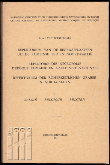 Afbeeldingen van Repertorium van de begraafplaatsen uit de Romeinse tijd in Noord-Gallië. Répertoire des nécropoles d'époque romaine en Gaule septentrionale, Repertorium der römerzeitlichen Gräber in Nord-Gallien