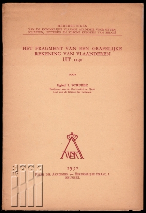 Afbeeldingen van Het Fragment van een grafelijke rekening van Vlaanderen uit 1140