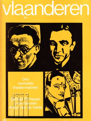 Afbeeldingen van Vlaanderen. Jg. 30, nr. 181. Drie markante theatermannen