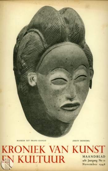 Afbeeldingen van Kroniek van Kunst en Kultuur. Maandblad. Jrg 9, Nr. 11, november 1948