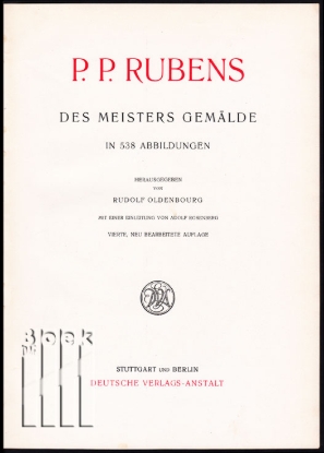 Afbeeldingen van P. P. RUBENS