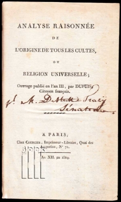 Afbeeldingen van Analyse Raisonnée de la Religion Universelle