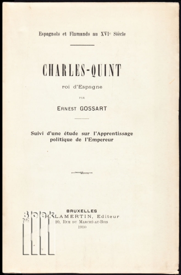 Afbeeldingen van Charles-Quint, Roi d'Espagne 